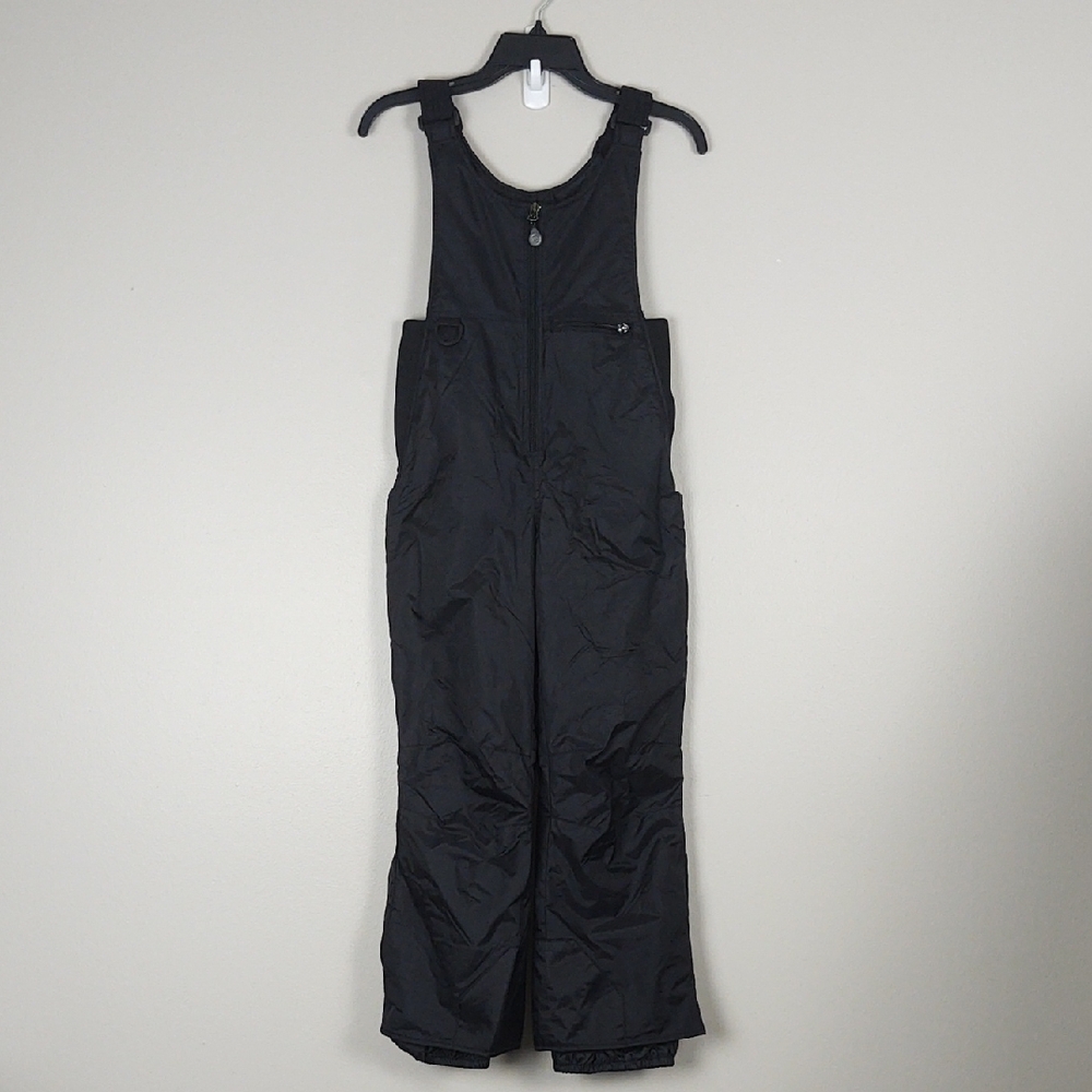 Snow Ski Bib Overalls Pant Rawik Waterproof Youth Medium Outdoor Cold Black